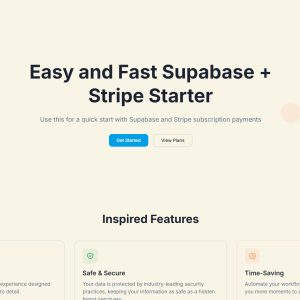 Basic SaaS Starter